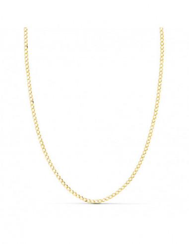 18K CADENA ORO AMARILLO BARBADA...