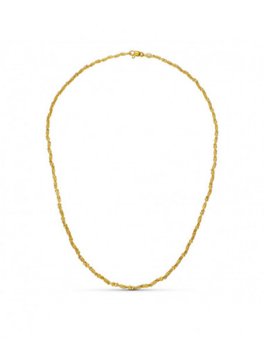 18K CADENA MACIZA ORO AMARILLO