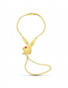 18K PULSERA ORO AMARILLO...