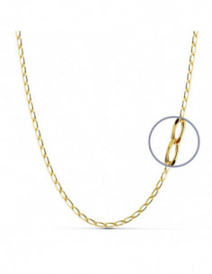 18K CADENA BILBAO 40 CM...