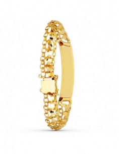 18K PULSERA ORO AMARILLO...