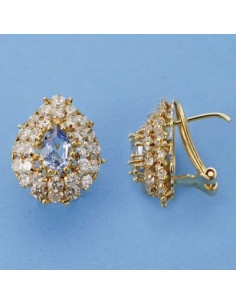 18K PENDIENTES ORO AMARILLO...