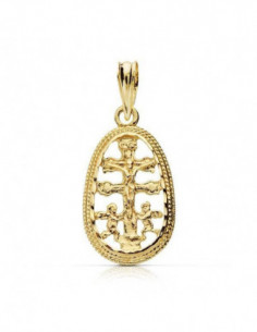 9K CARAVACA ORO AMARILLO...