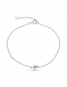 9K PULSERA ORO BLANCO...