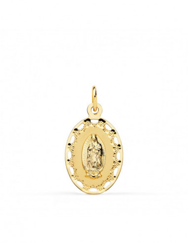 18K MEDALLA ORO AMARILLO VIRGEN DE...
