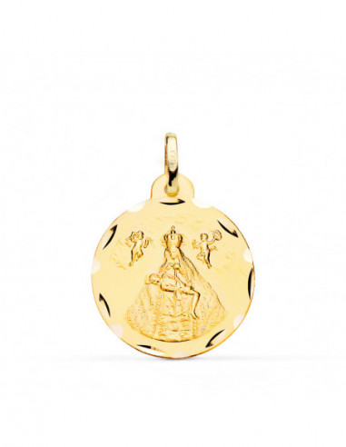 18K MEDALLA ORO AMARILLO VIRGEN DE...