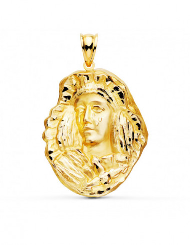 18K MEDALLA ESPERANZA DE TRIANA...