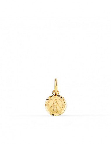 18K MEDALLA ORO AMARILLO MINI VIRGEN...