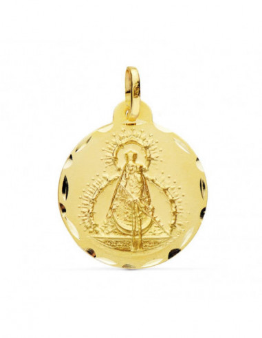 18K MEDALLA ORO AMARILLO VIRGEN DE LA...