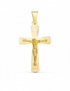 18K CRUZ ORO AMARILLO...