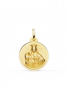 18K MEDALLA VIRGEN MARIA...