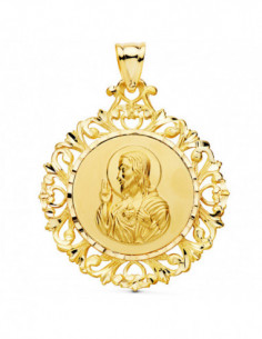 18K MEDALLA ESCAPULARIO...