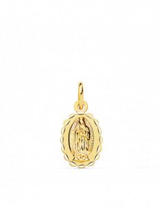 18K MEDALLA VIRGEN DE...