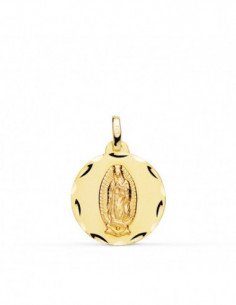 18K MEDALLA VIRGEN DE...