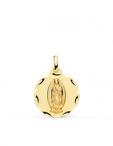 18K MEDALLA VIRGEN DE GUADALUPE...