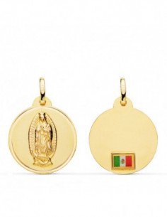 18K MEDALLA ORO AMARILLO...