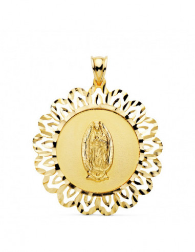 18K MEDALLA ORO AMARILLO VIRGEN...