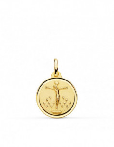 18K MEDALLA CRISTO DE LA...