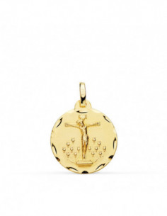 18K MEDALLA CRISTO DE LA...