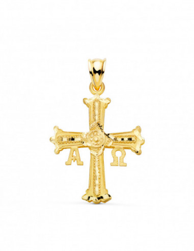 18K CRUZ DE COVADONGA ORO AMARILLO...