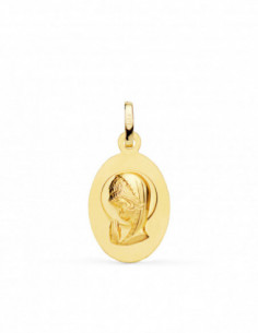 18K MEDALLA ORO AMARILLO...