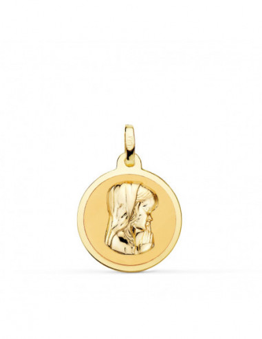 18K MEDALLA ORO AMARILLO VIRGEN NIÑA...