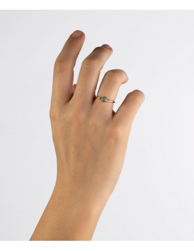 ANILLO PIEDRA VERDE VIDAL & VIDAL