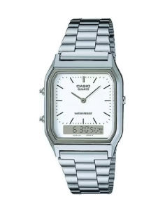 RELOJ CASIO PLATEADO...