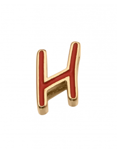 Motivo letra H para pulsera...