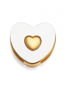 Motivo de acero IP dorado...