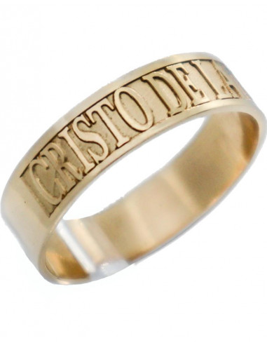 ANILLO ORO SANTO CRISTO DE LA LUZ