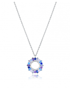 Collar Elegant de plata de...