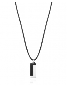 Collar Magnum de piel negra...