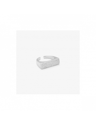 Anillo Plateado Circonitas THE CROWN...