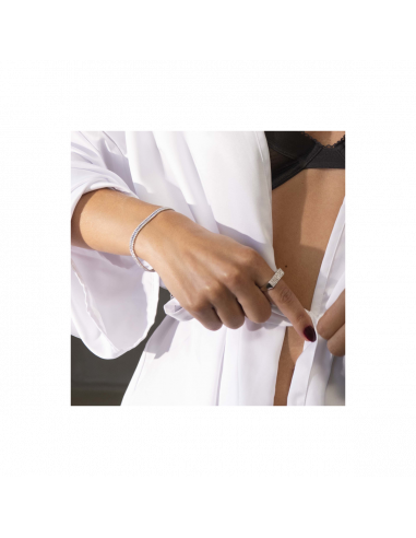 Anillo Plateado Circonitas THE CROWN...