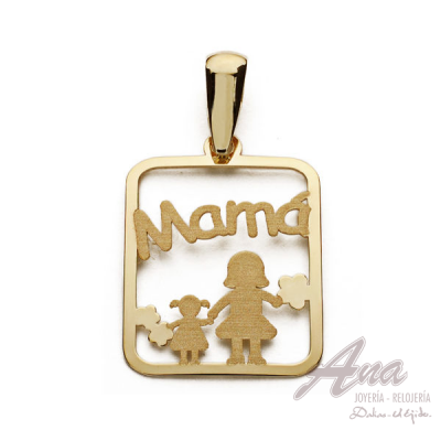 9K COLGANTE ORO AMARILLO...