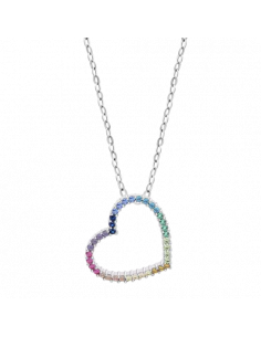 COLLAR CORAZÓN LOTUS SILVER...