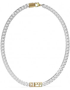 Collar Hombre acero Guess...