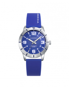 Reloj caja de acero y bisel...