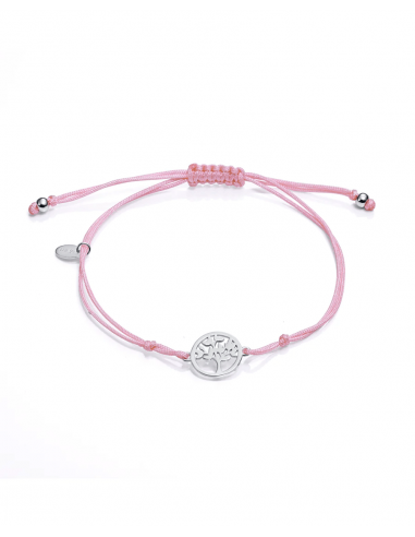 Reloj de correa de piel rosa y...