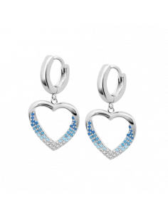 PENDIENTES CORAZÓN LOTUS...