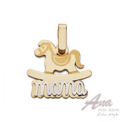 9K COLGANTE ORO AMARILLO...