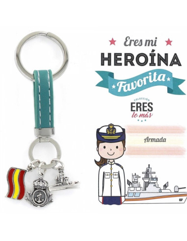 Llavero Eres Mi Heroina Favorita Armada