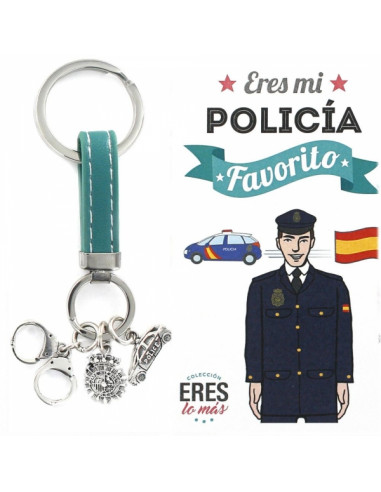 Llavero Eres Mi Policia Favorito