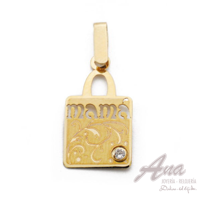 9K COLGANTE ORO AMARILLO...