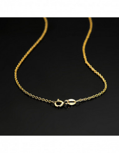 18K CADENA ORO AMARILLO FORZADA...