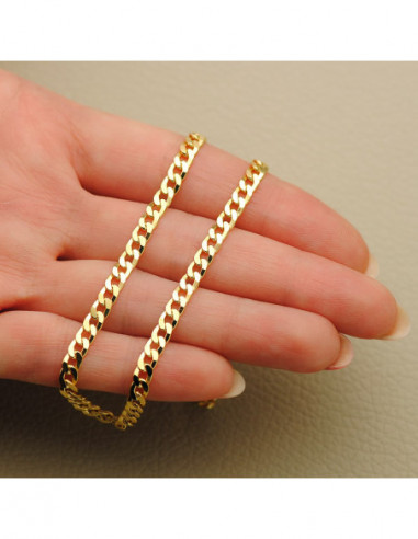 18K CADENA ORO AMARILLO MACIZA...
