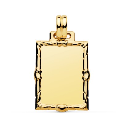 18K CHAPA LABRADA...