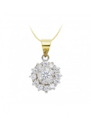 18K COLGANTE ORO AMARILLO CUAJO...