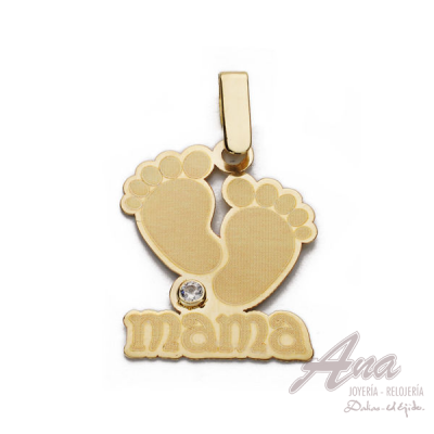 9K COLGANTE ORO AMARILLO...